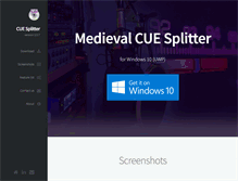 Tablet Screenshot of cue-splitter.medieval.it