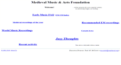 Desktop Screenshot of medieval.org